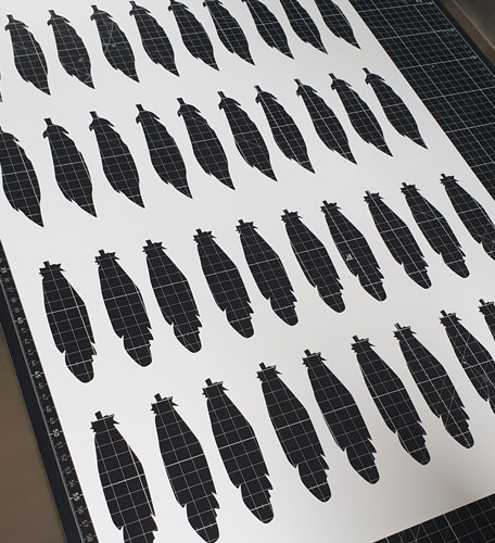 Advanced Stencil Paper World Pastry Cup